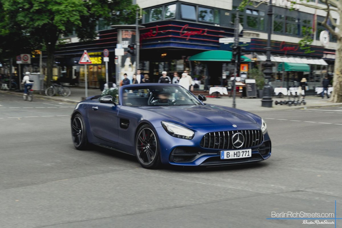 Mercedes-AMG GT-C Roadster (2019) spotted in Berlin — BerlinRichStreets